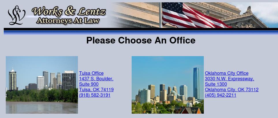 Works & Lentz Inc - Tulsa OK Lawyers
