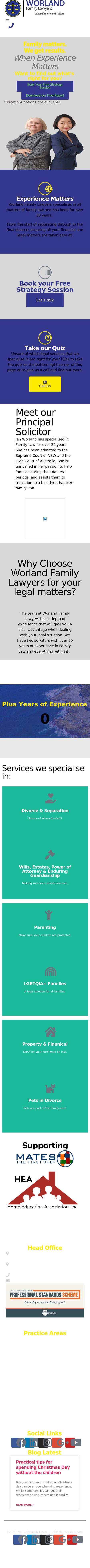 Worland Family Lawyers - Gosford NSW  Lawyers