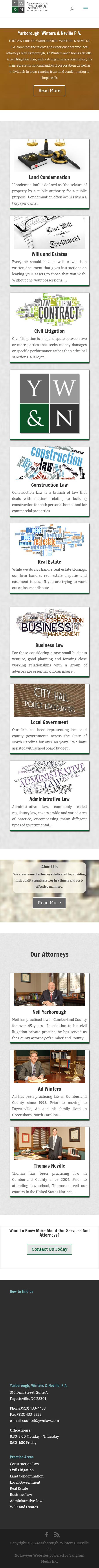Yarborough Winters & Neville P.A. - Fayetteville NC Lawyers