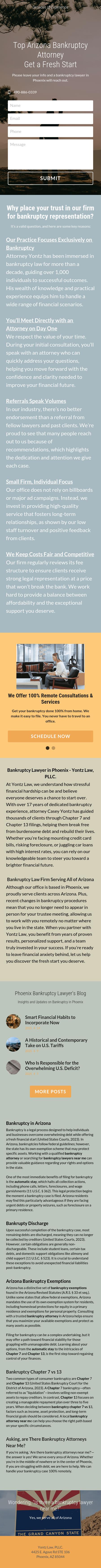 Yontz Law, PLLC. - Phoenix AZ Lawyers