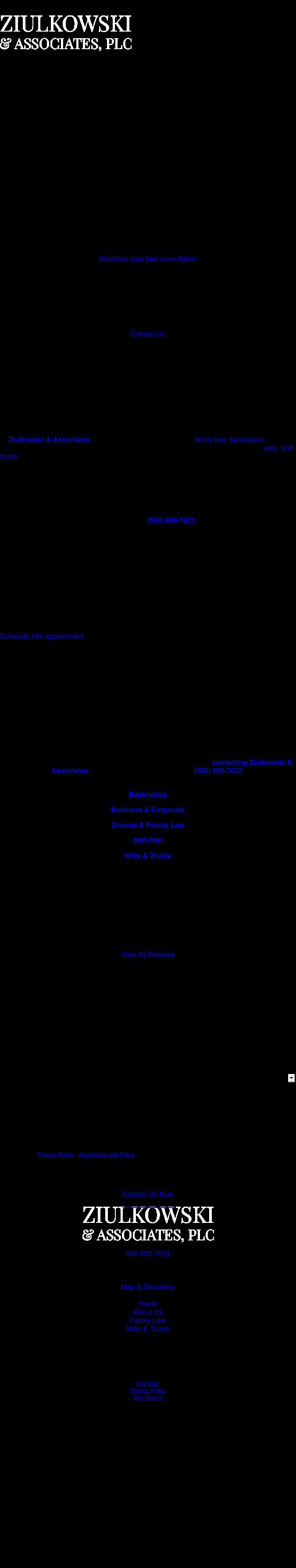 Ziulkowski & Associates PLC - Clinton Township MI Lawyers