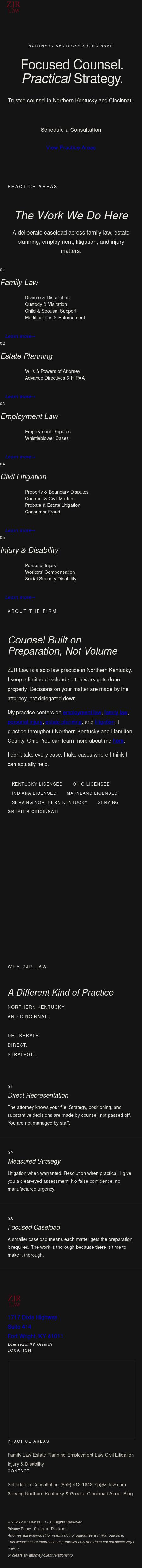 ZJR Law - Fort Wright KY Lawyers
