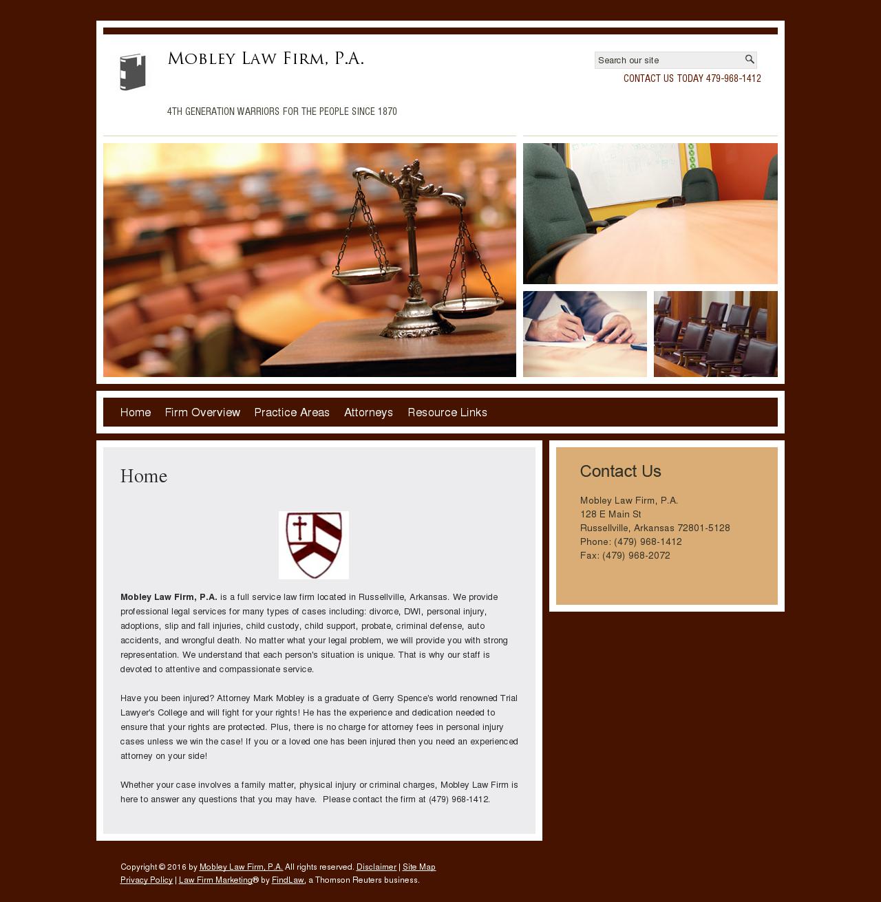Mobley Law Firm, P.A. - Russellville AR Lawyers