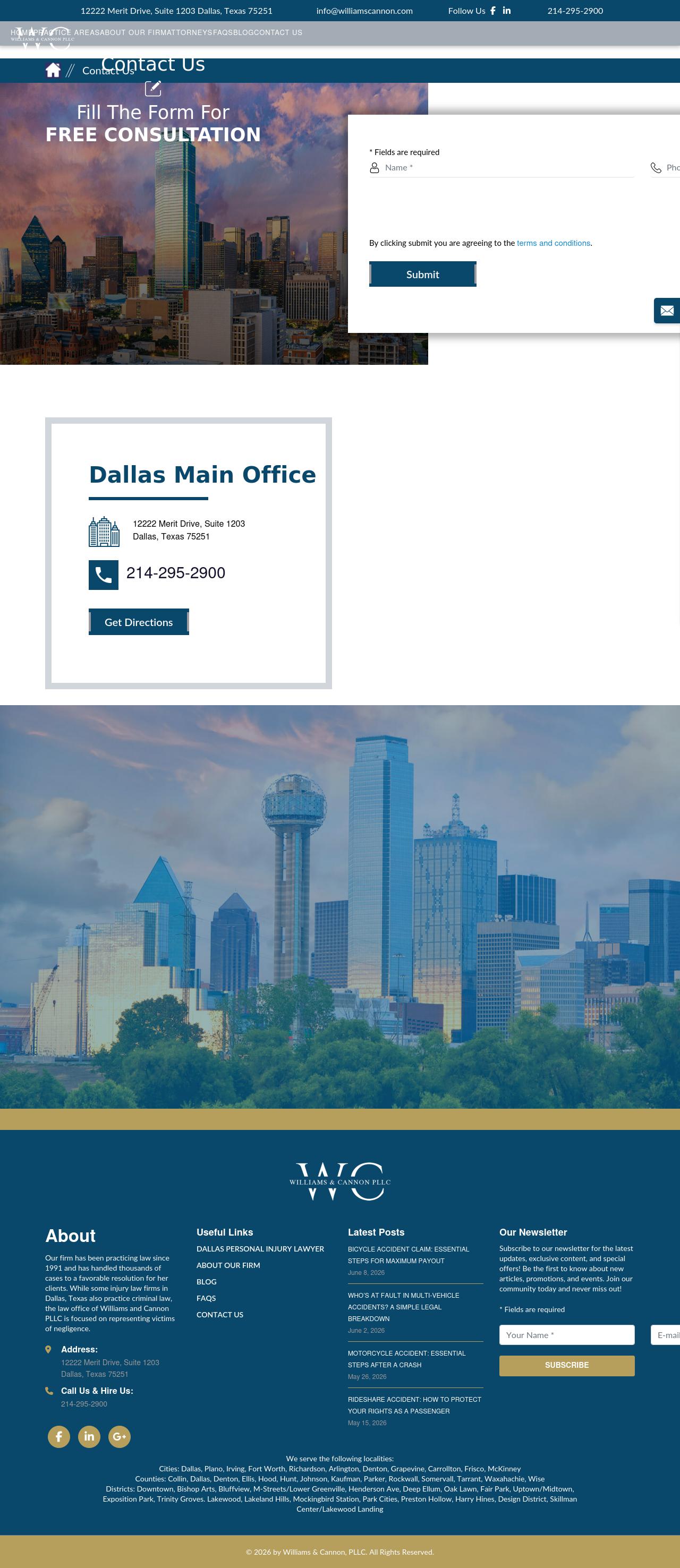 Johnson, Zegen, Scott & Williams, PLLC - Dallas TX Lawyers