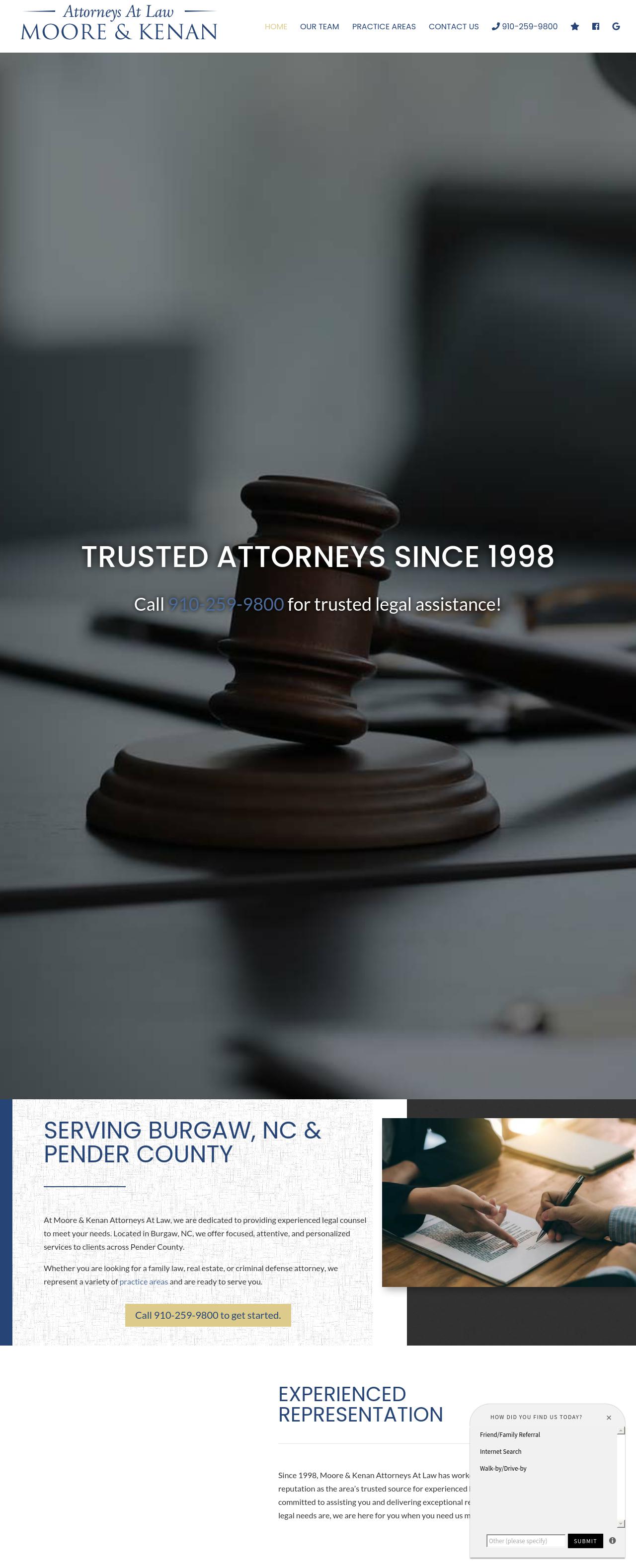 Moore & Kenan Attorneys At Law - Burgaw NC Lawyers