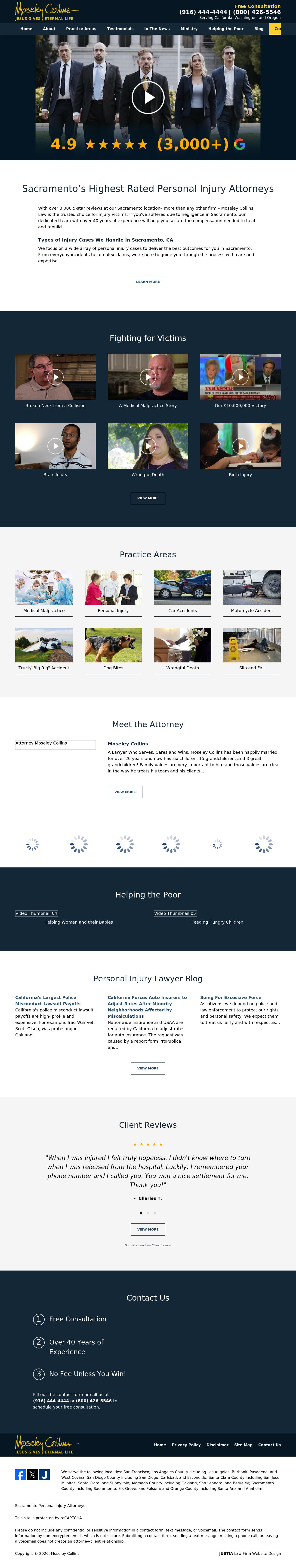 Moseley Collins Law - Sacramento CA Lawyers