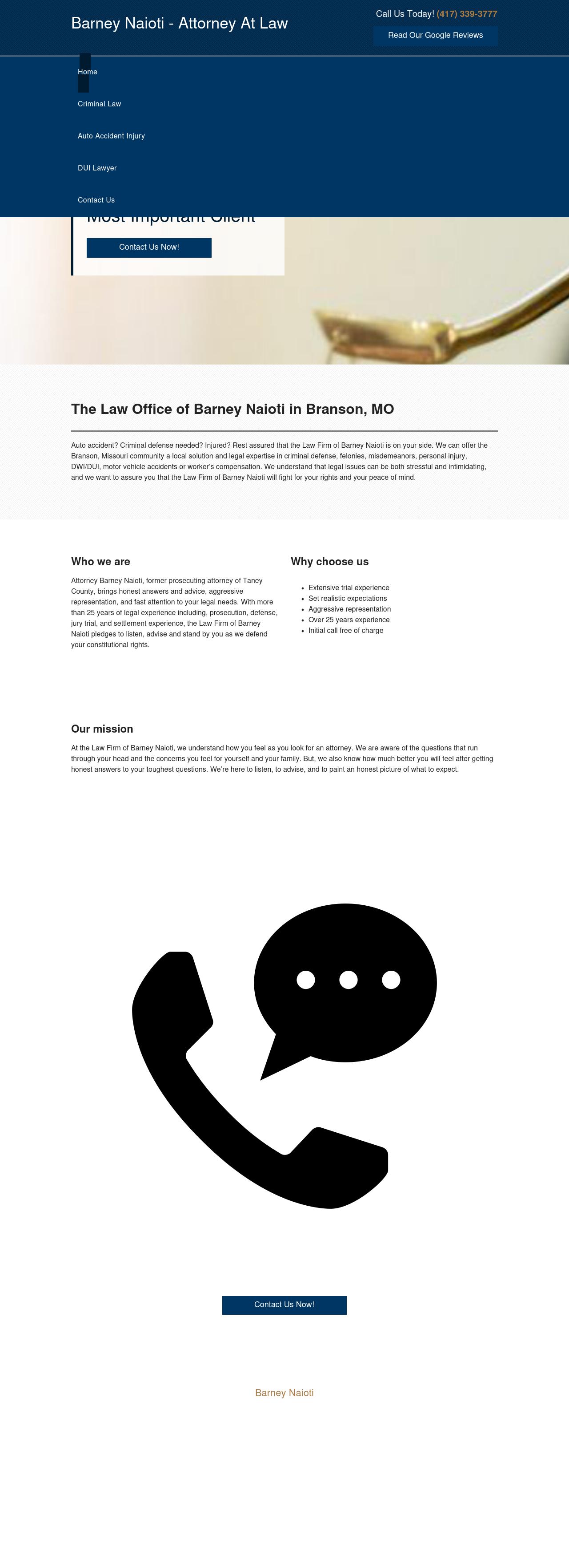 Naioti Barney - Branson MO Lawyers