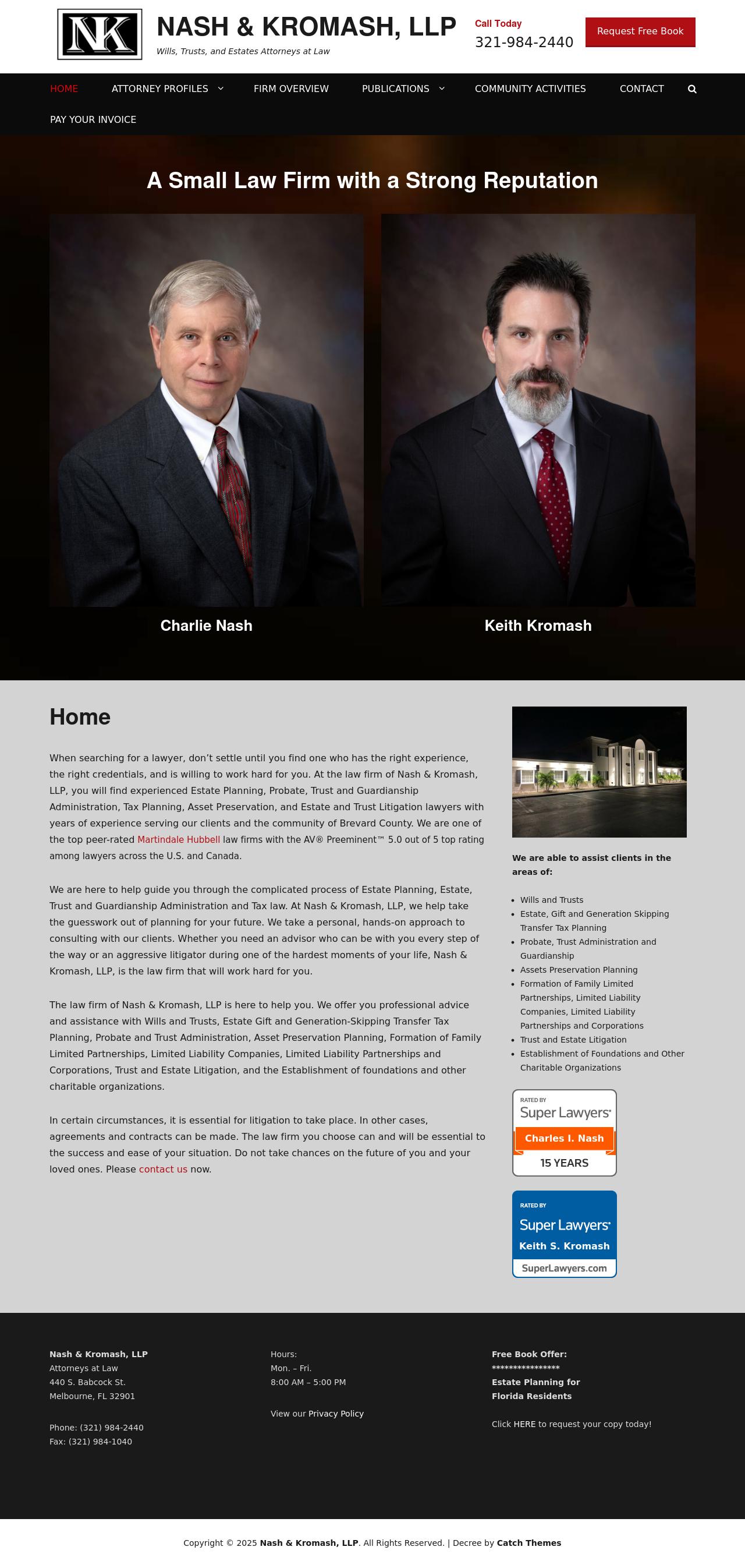 Nash & Kromash Llp - Melbourne FL Lawyers