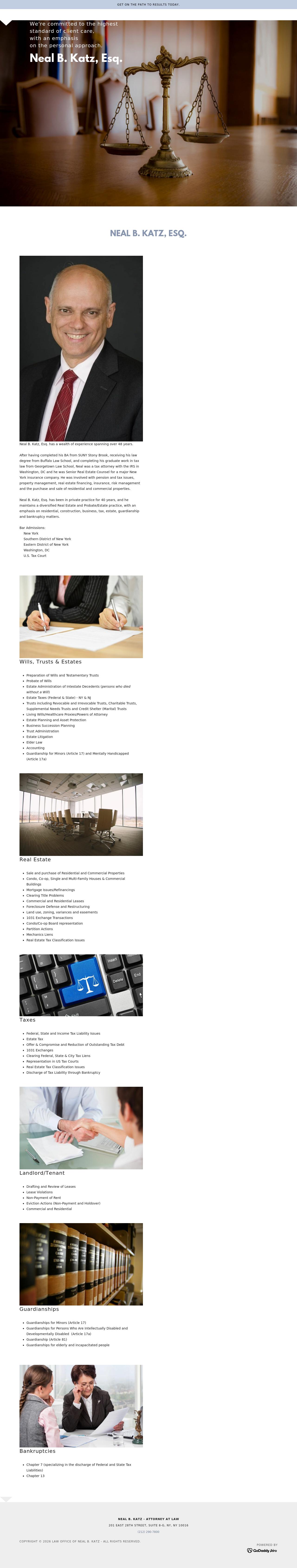 Neal B Katz Attorney At Law - New York NY Lawyers