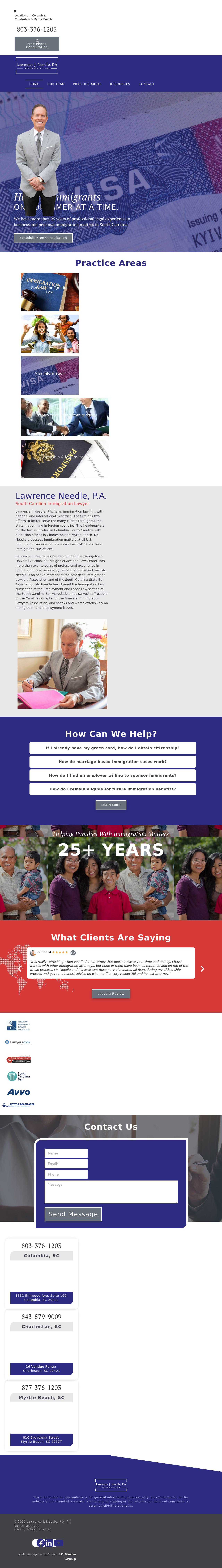 Needle Lawrence J - Columbia SC Lawyers