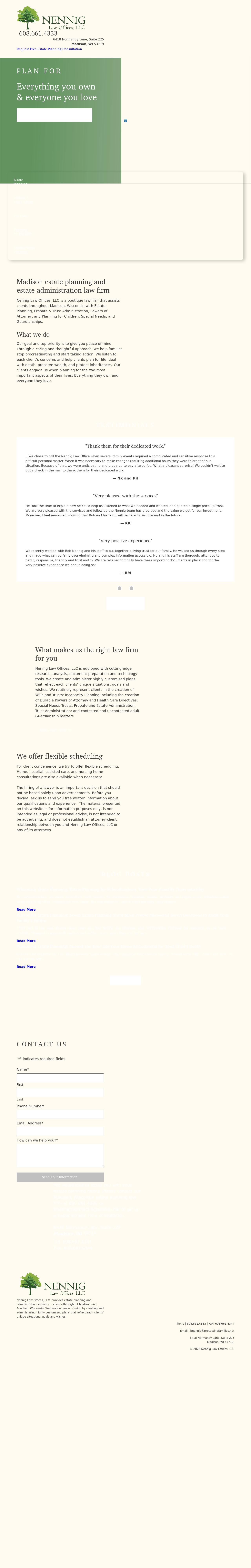 Nennig Law Offices LLC - Madison WI Lawyers