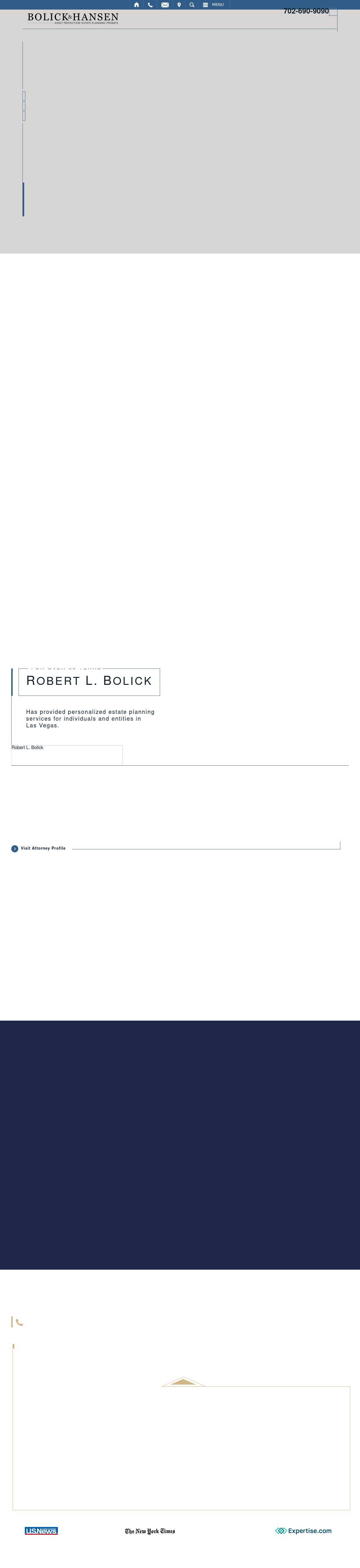Robert L. Bolick, Ltd. - Las Vegas NV Lawyers