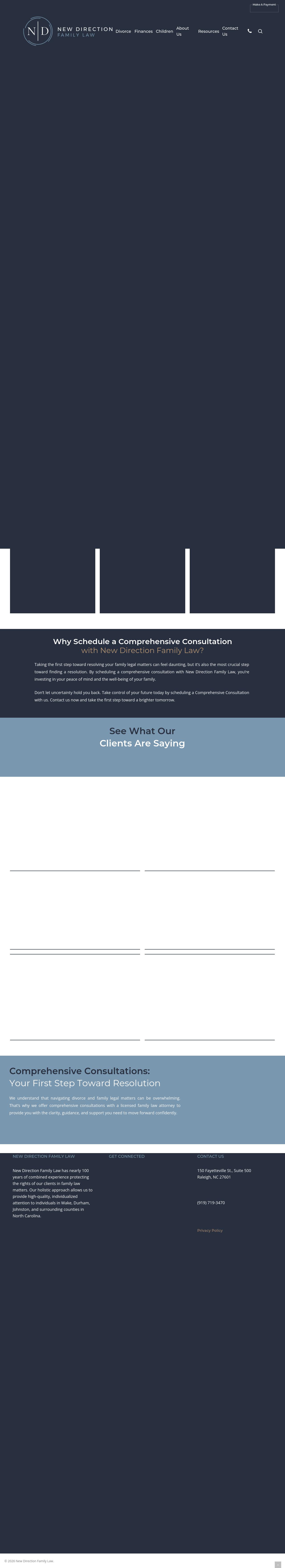New Direction Family Law - Raleigh NC Lawyers