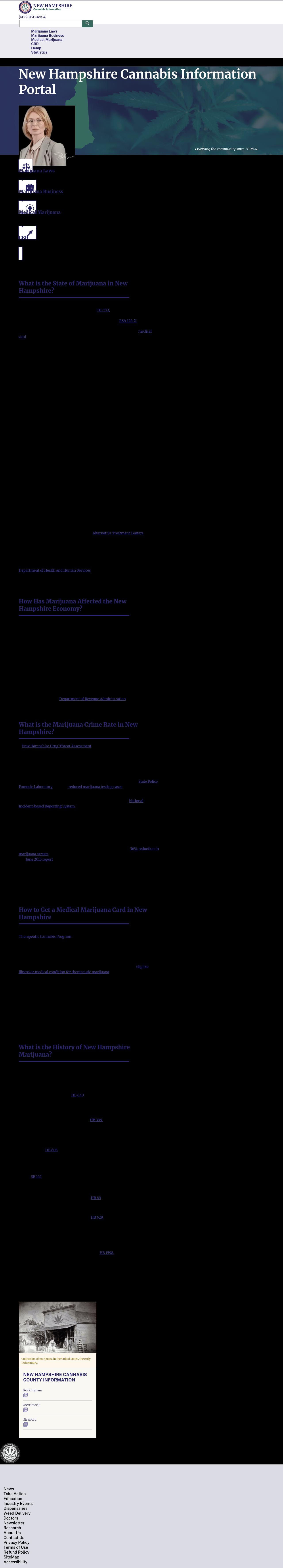 New Hampshire Cannabis Information Portal - Manchester NH Lawyers