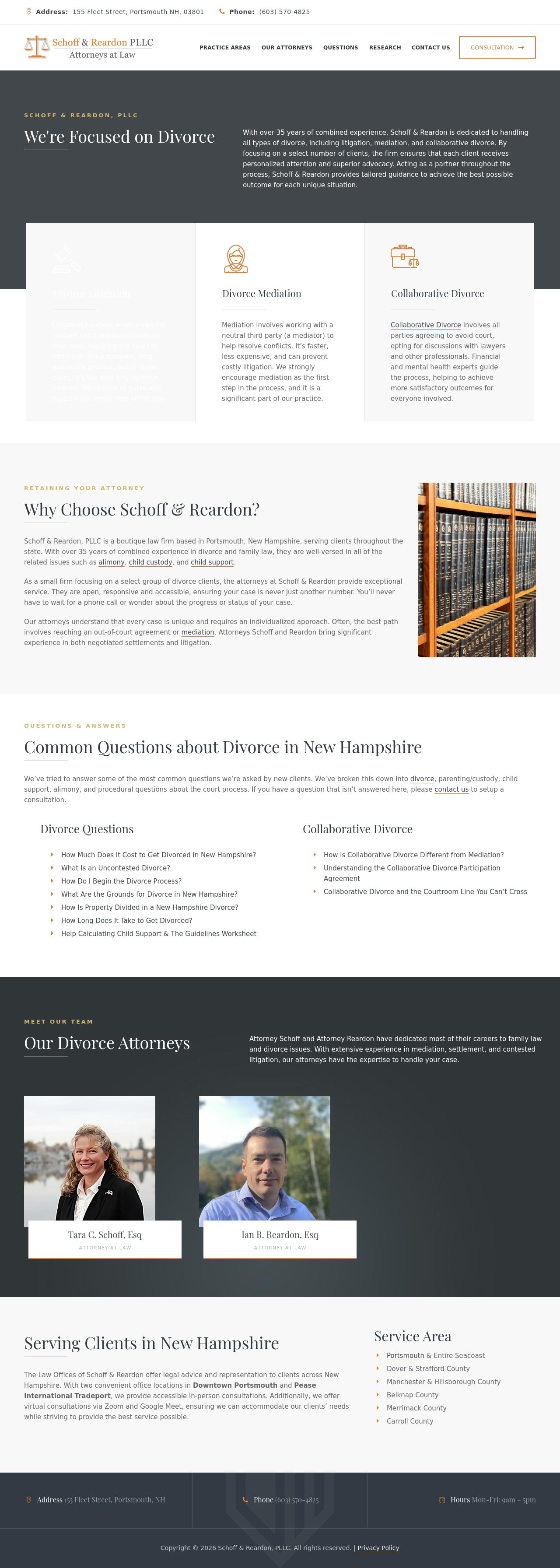 Schoff & Reardon, PLLC - Portsmouth NH Lawyers
