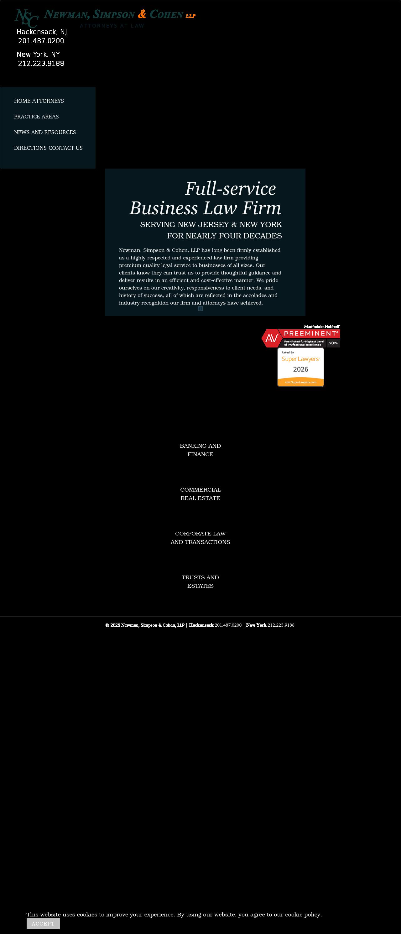 Newman, Simpson, & Cohen LLP - Hackensack NJ Lawyers