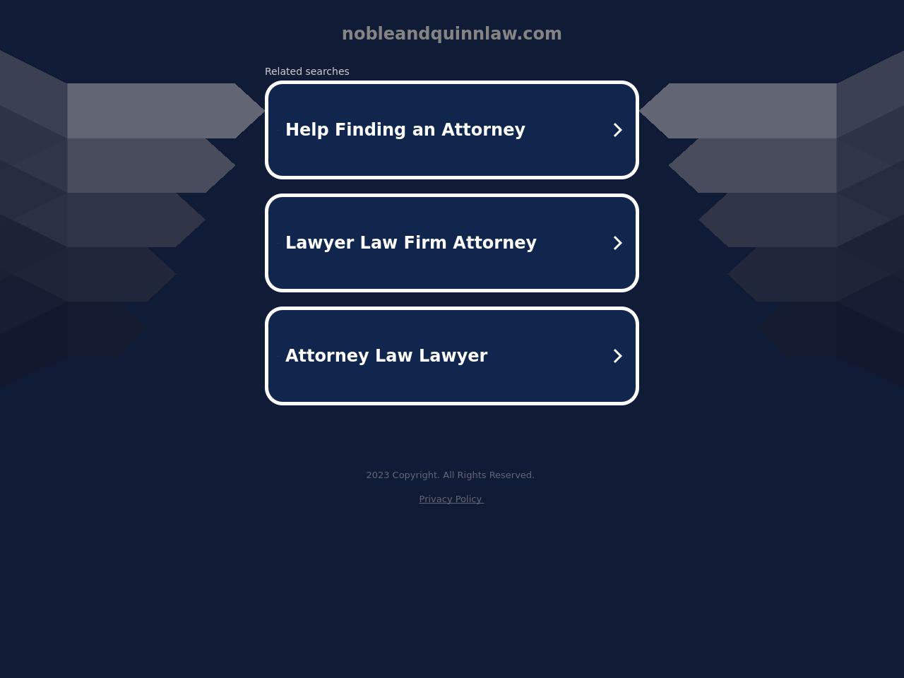 Noble & Quinn Attorneys-At-Law PC - Fayetteville NC Lawyers