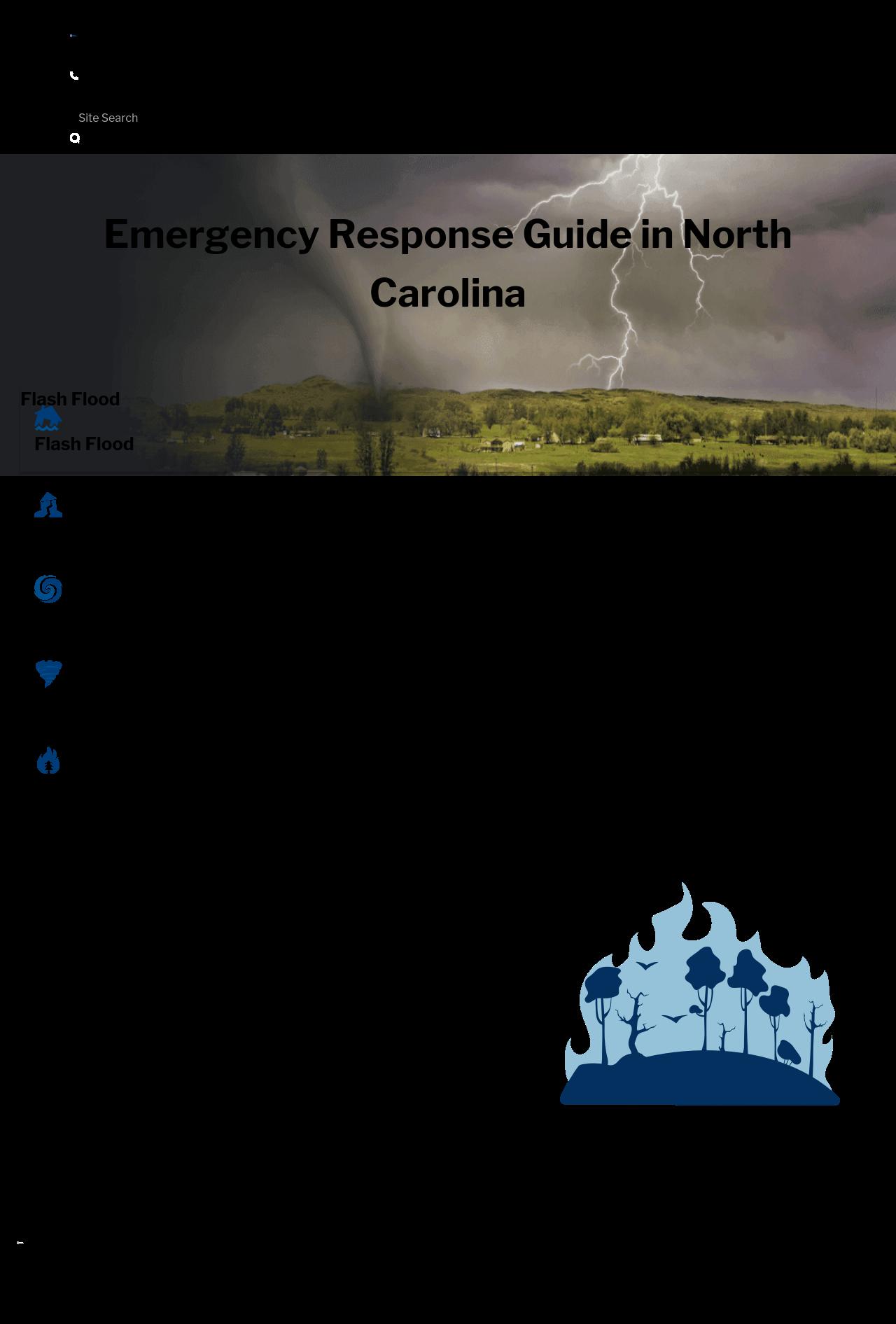 North Carolina Emergency Response Guide  - Durham NC Lawyers