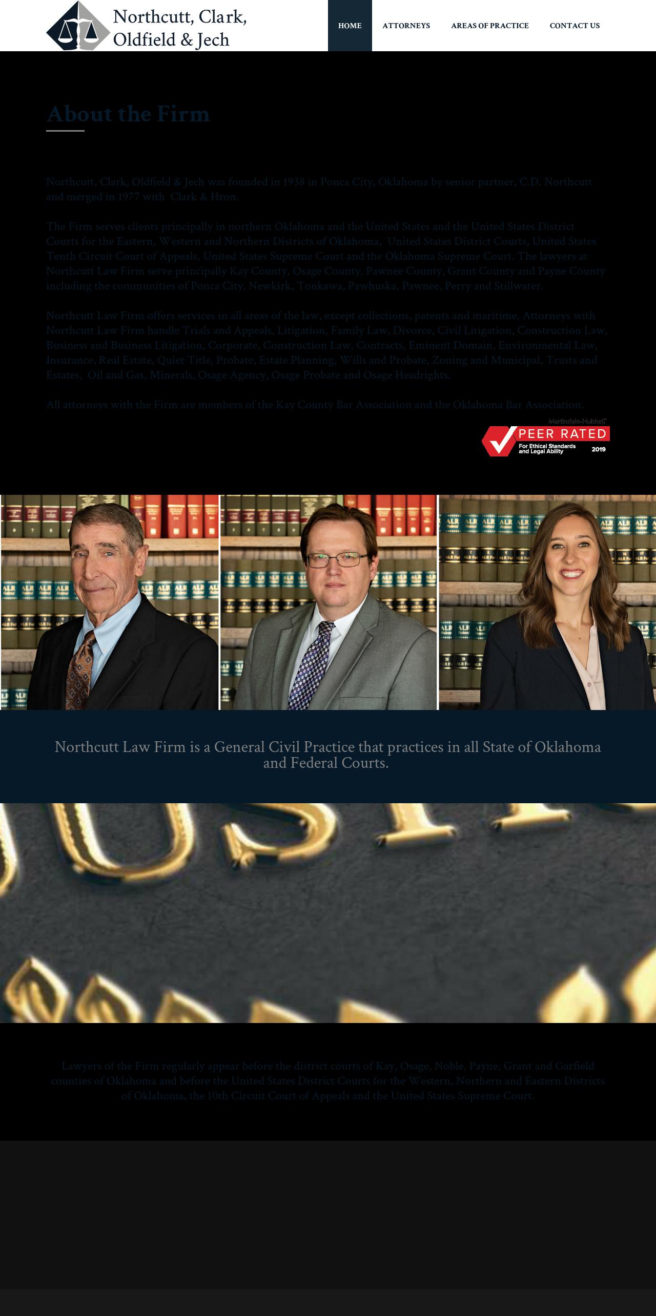 Northcutt Clark Gardner Hron & Brune - Northcutt Law Firm PLLC - Ponca City OK Lawyers
