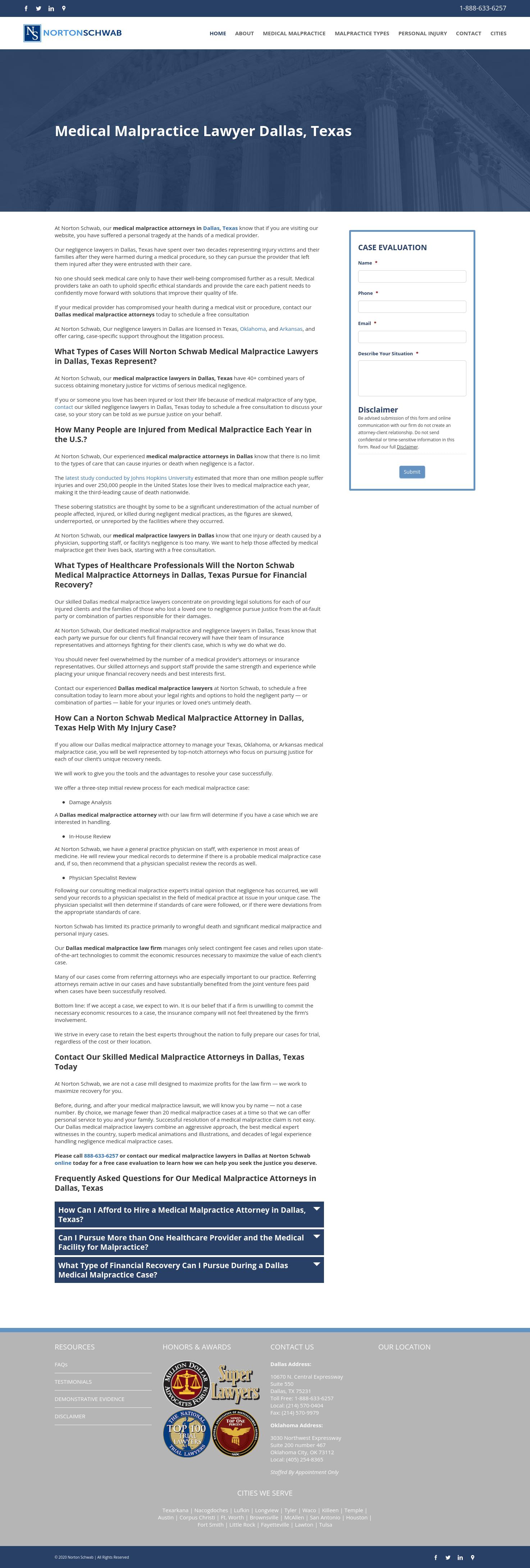 Norton Schwab - Dallas TX Lawyers