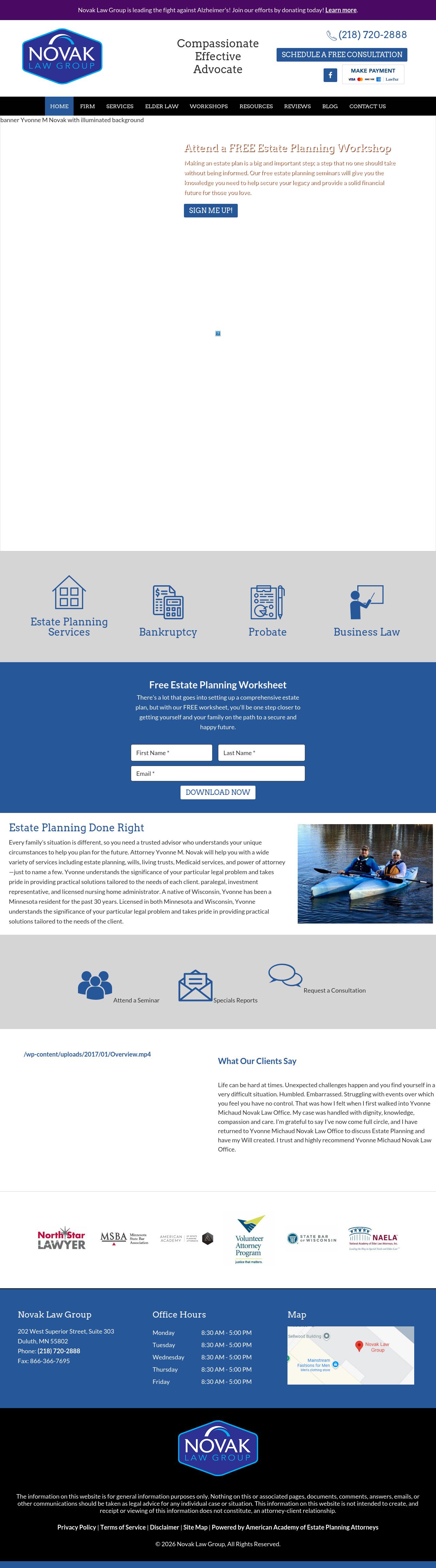 Novak Law Group - Duluth MN Lawyers