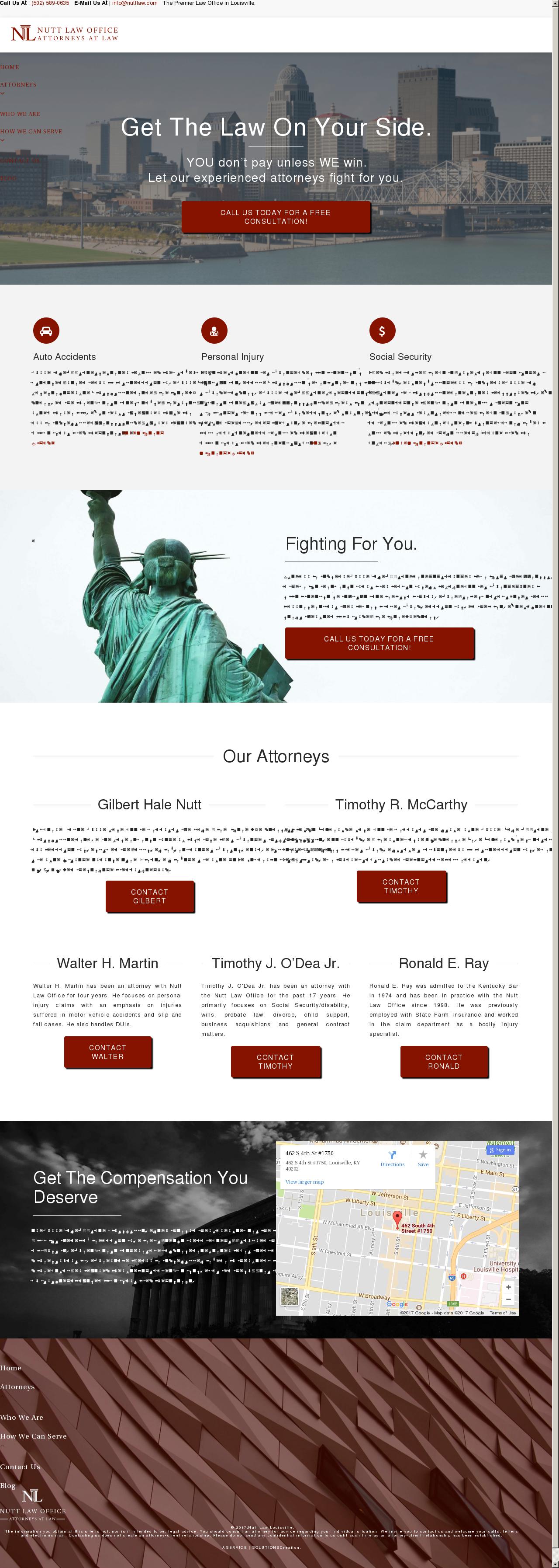 Nutt Law Office - Louisville KY Lawyers