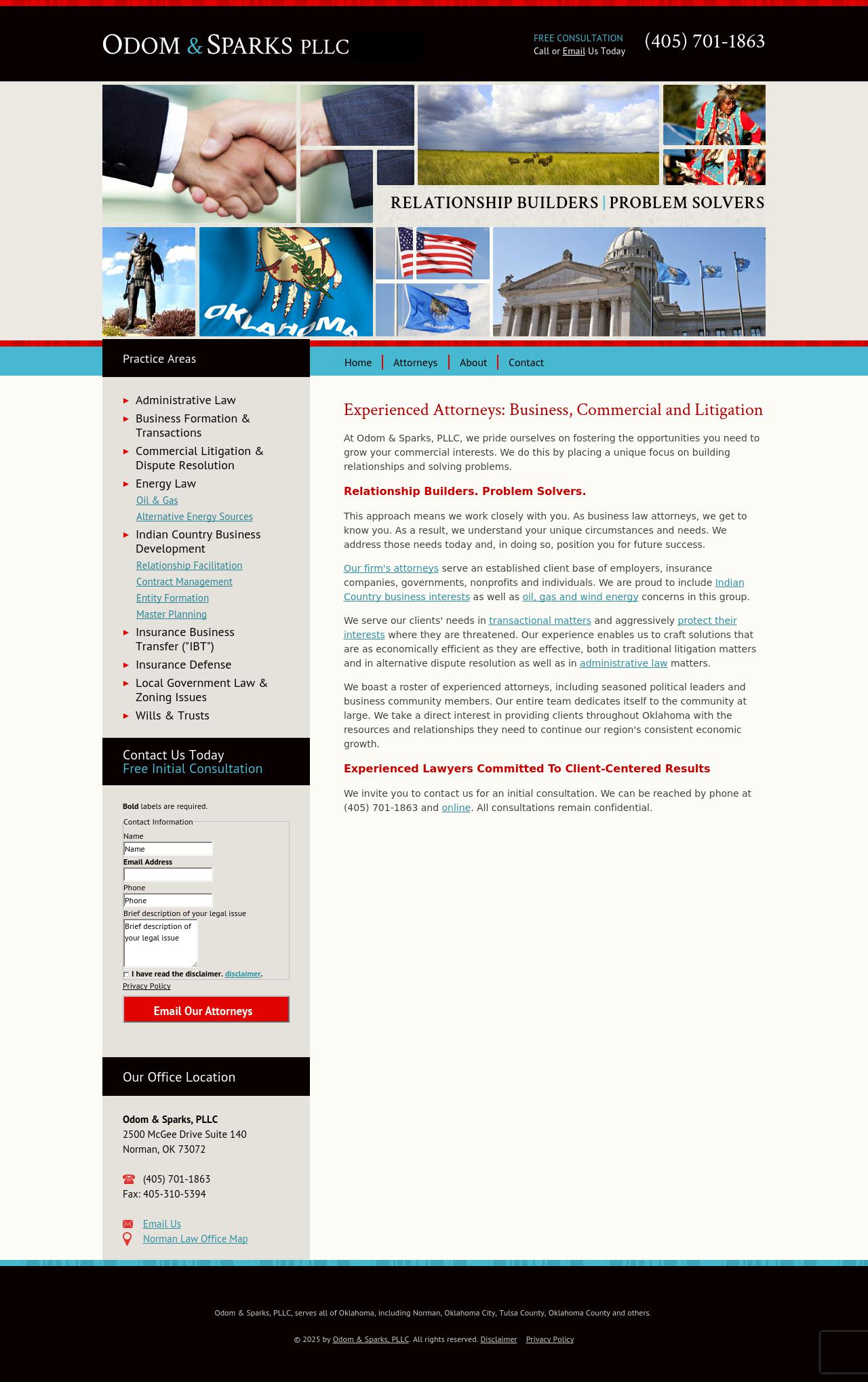 Odom Sparks & Jones, PLLC - Norman OK Lawyers