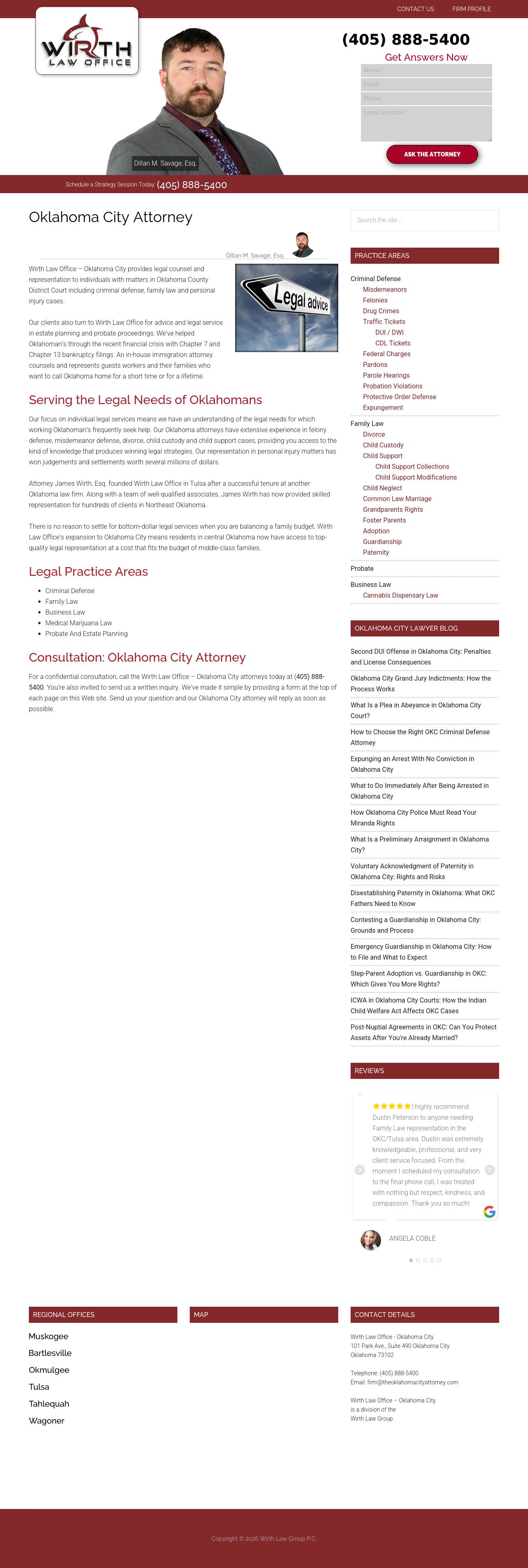 Wirth Law Office - Oklahoma City - Oklahoma City OK Lawyers
