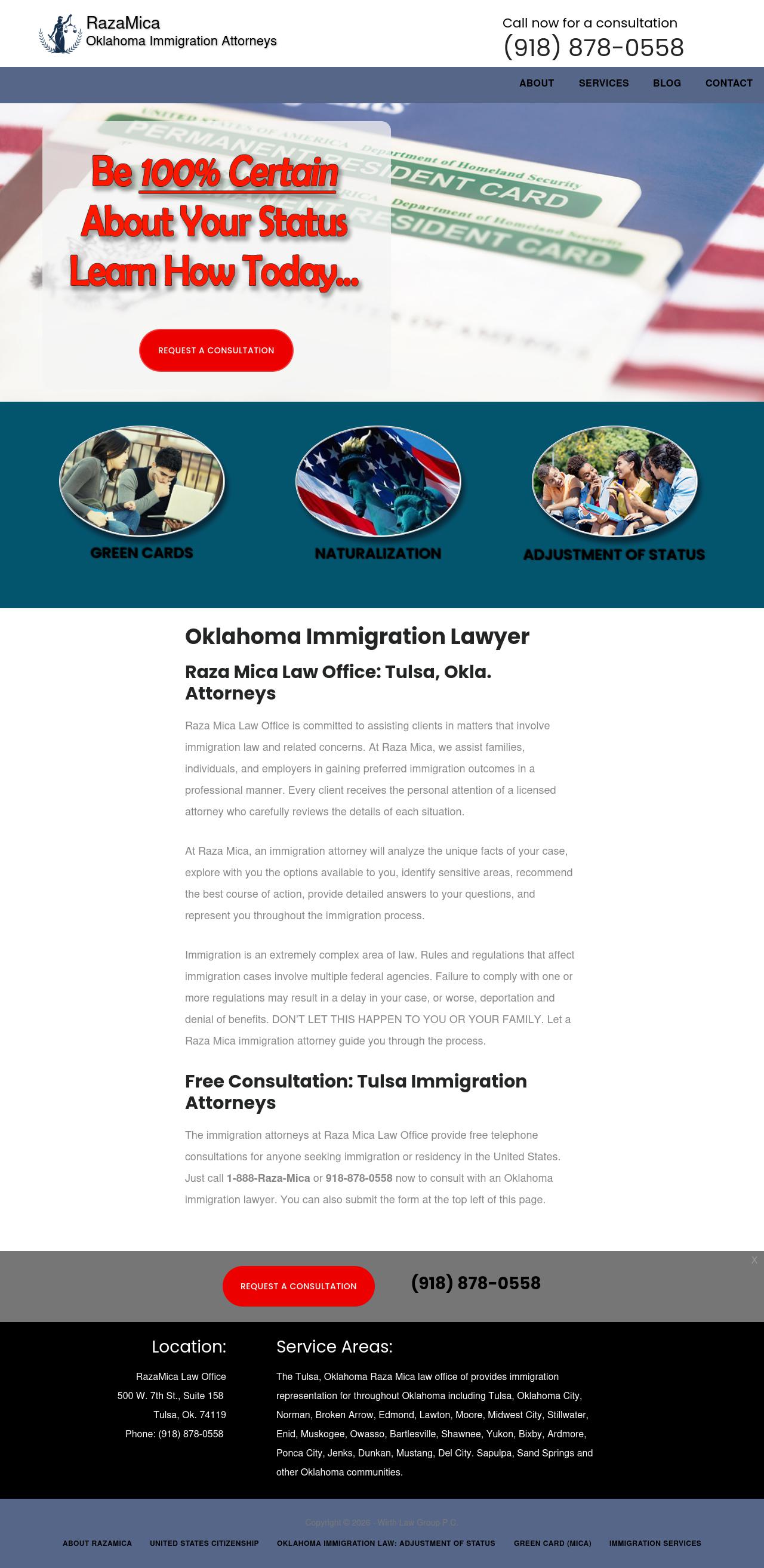 Raza Mica Law Office - Tulsa OK Lawyers