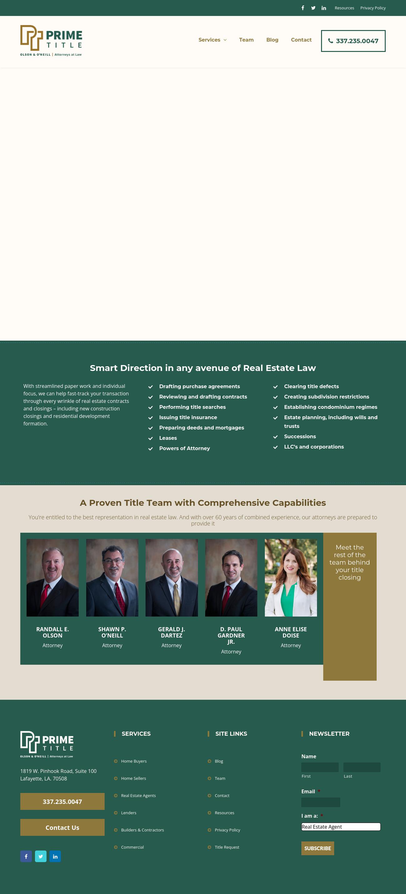 Olson & O'Neill - Lafayette LA Lawyers