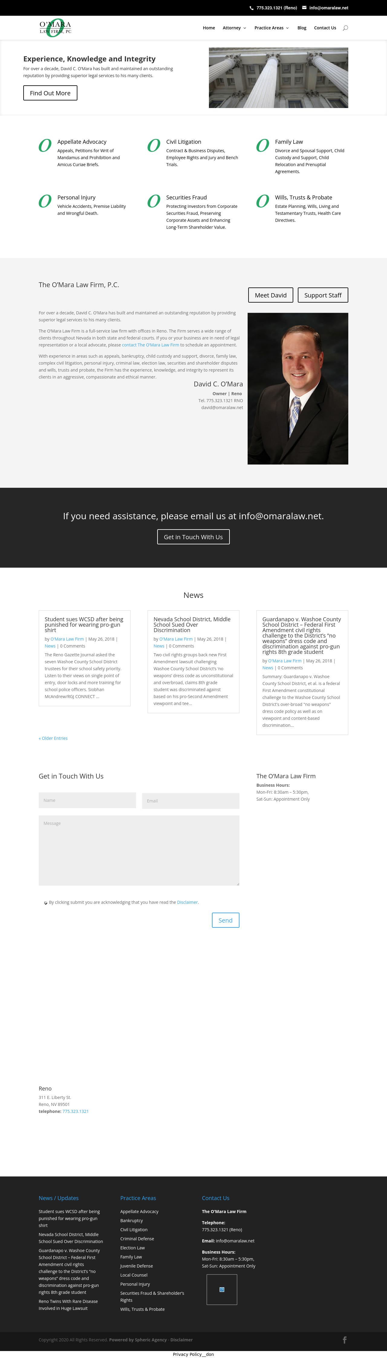 O'Mara Law Firm - Reno NV Lawyers