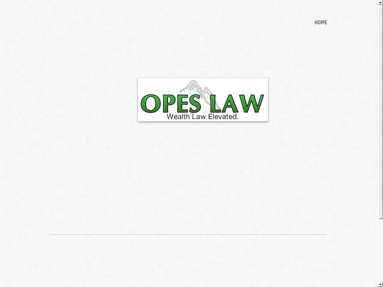 Opes Law - Boulder CO Lawyers