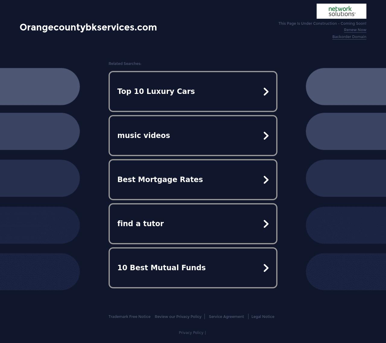 Orange County BK Services - Orange CA Lawyers