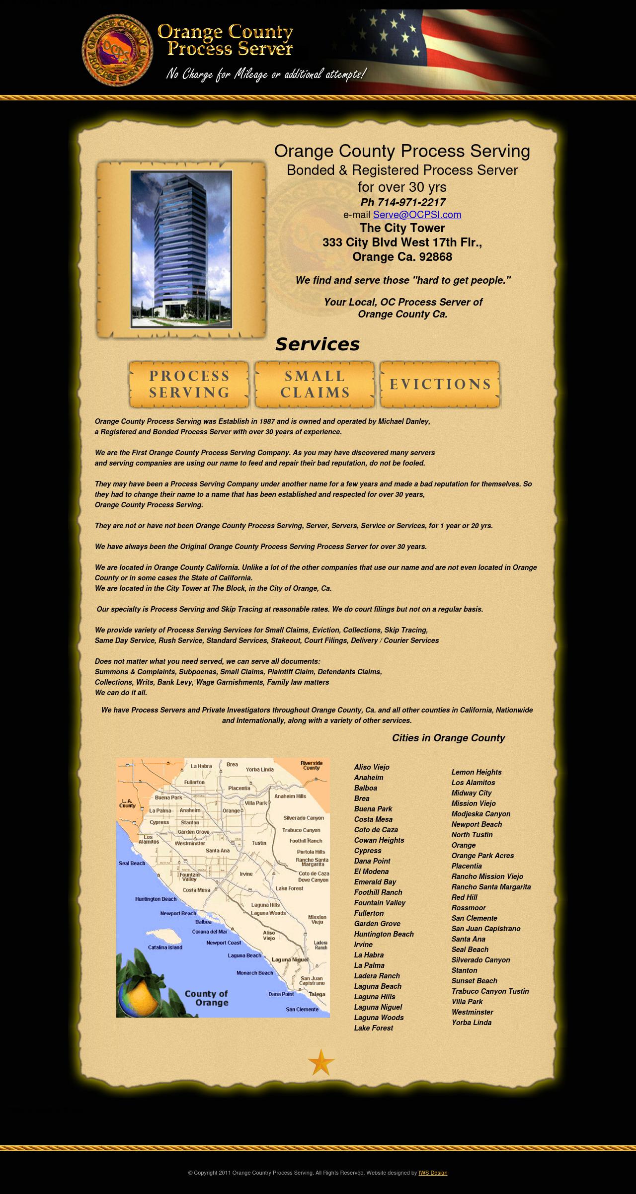 Orange County Process Serving & Evictions - Orange CA Lawyers