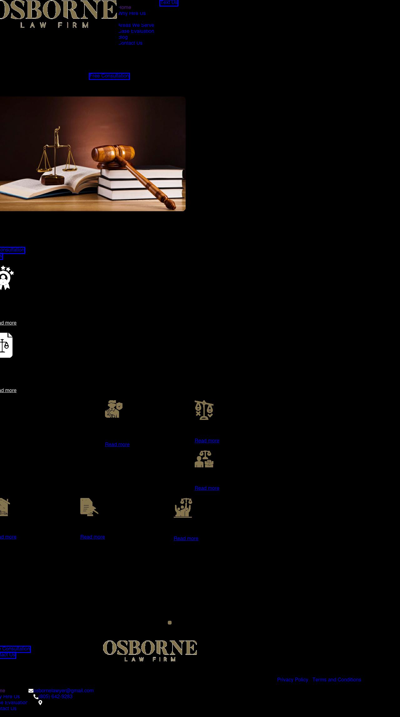Osborne Law - Ventura  CA Lawyers