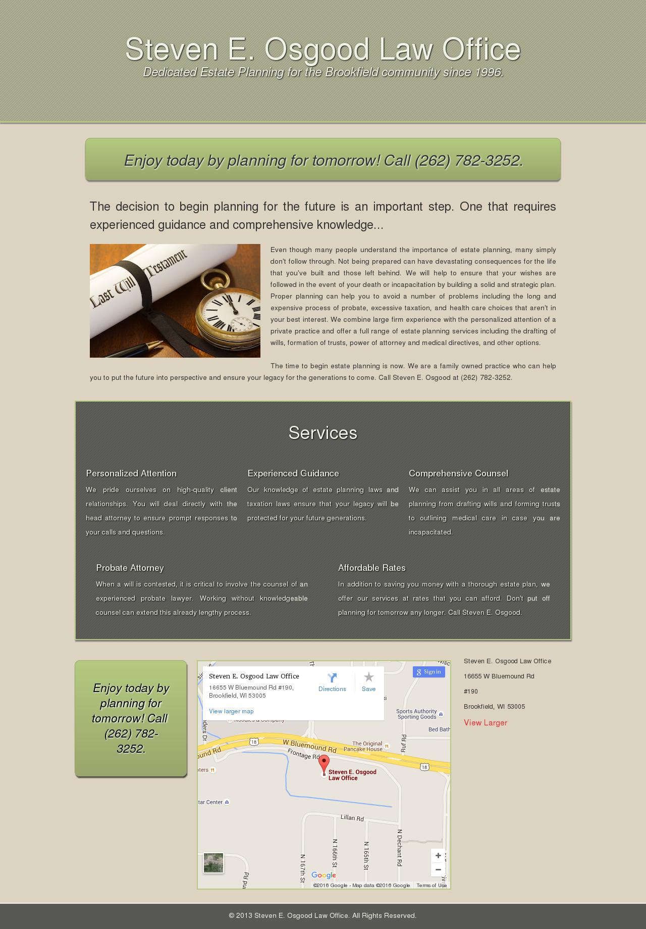 Osgood Steven E - Brookfield WI Lawyers