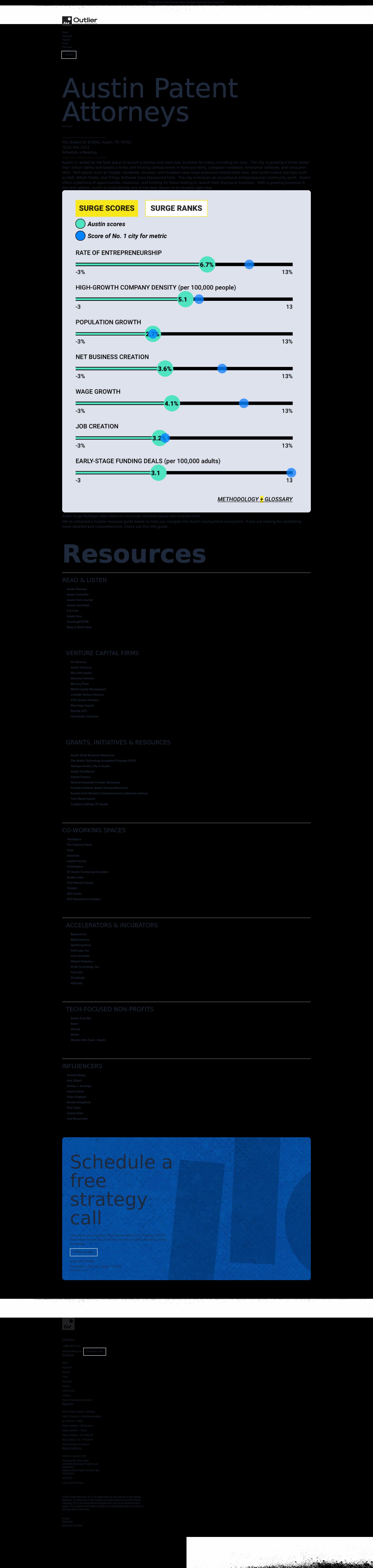Outlier Patent Attorneys, PLLC - Austin TX Lawyers