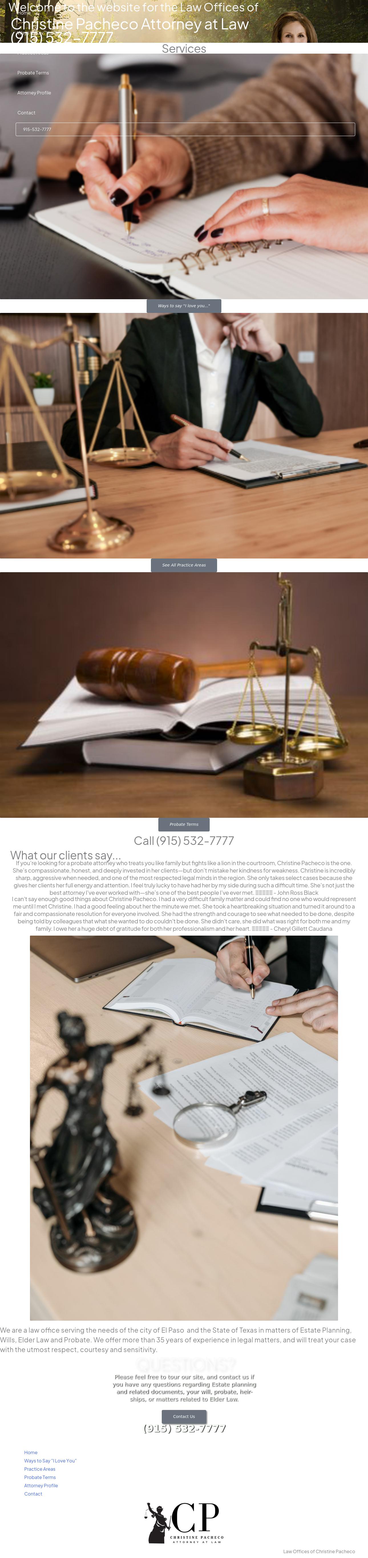 Pacheco, Christine Law Offices - El Paso TX Lawyers