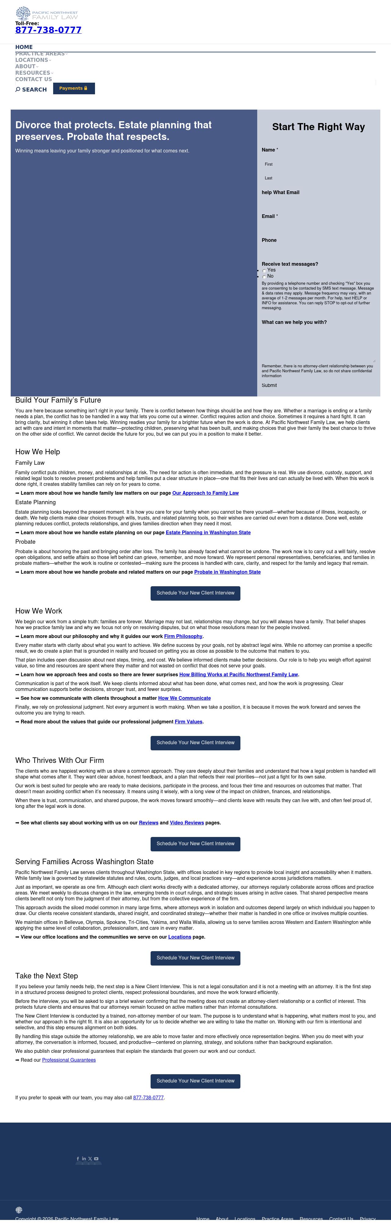 Pacific Northwest Family Law - Yakima WA Lawyers