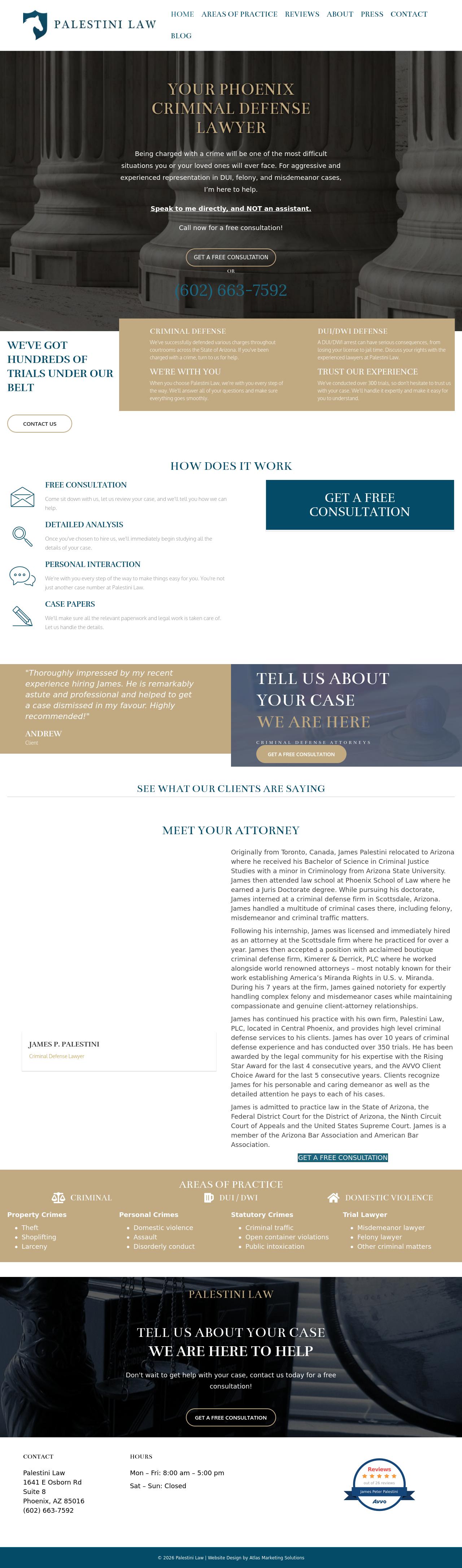 Palestini Law - Phoenix AZ Lawyers