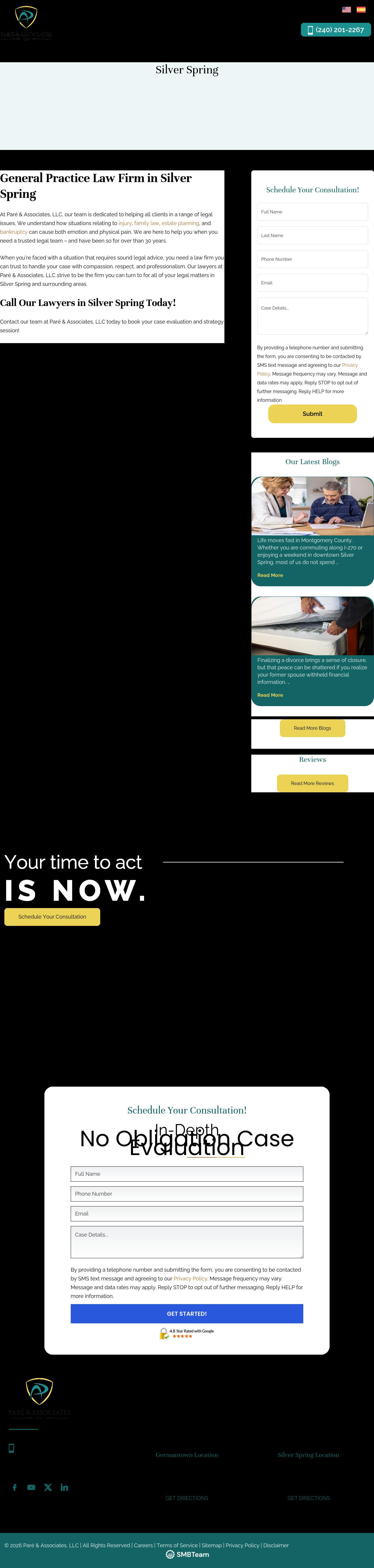 Paré & Associates, LLC - Silver Spring MD Lawyers