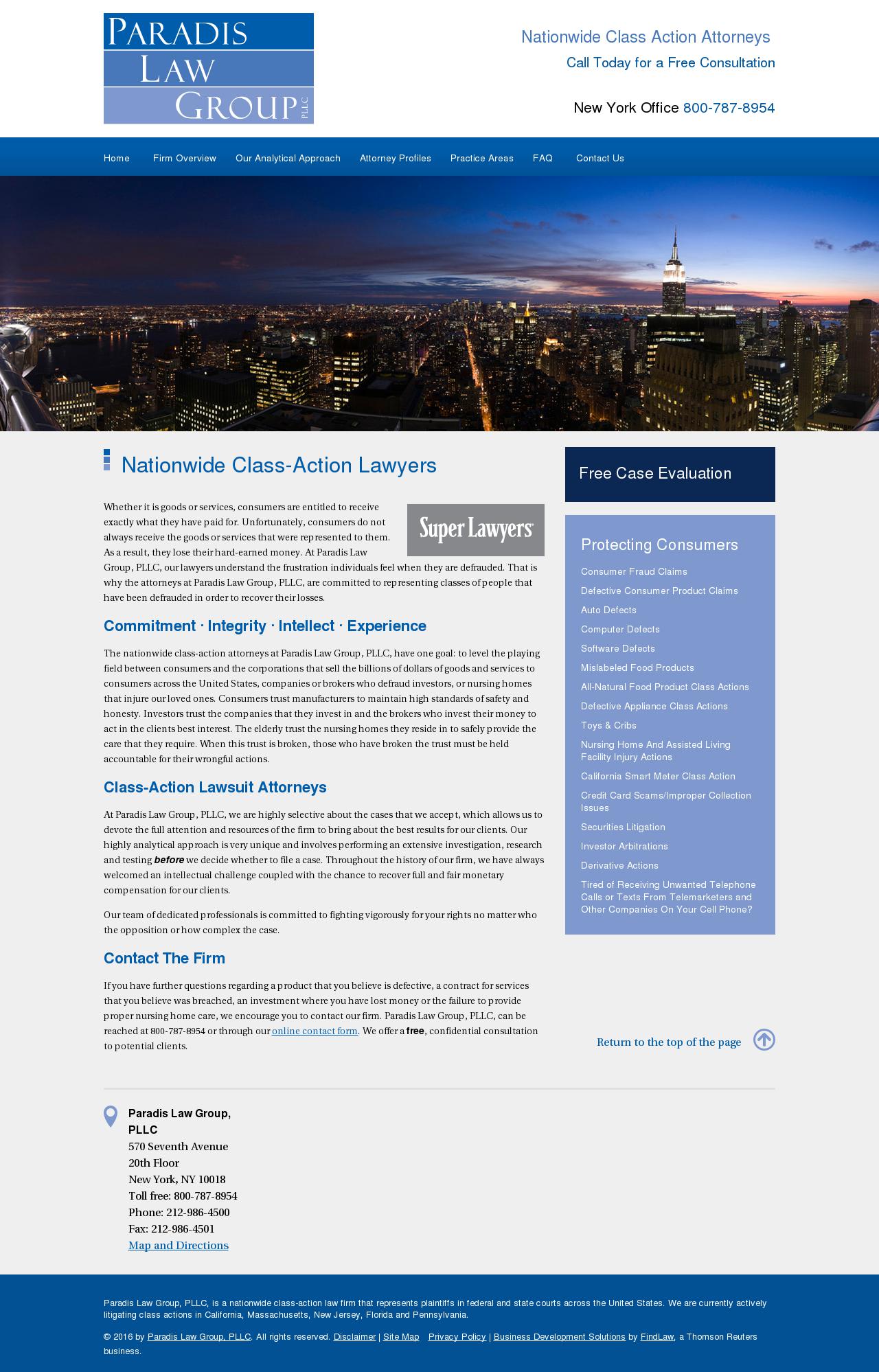 Paradis Law Group, PLLC - New York NY Lawyers