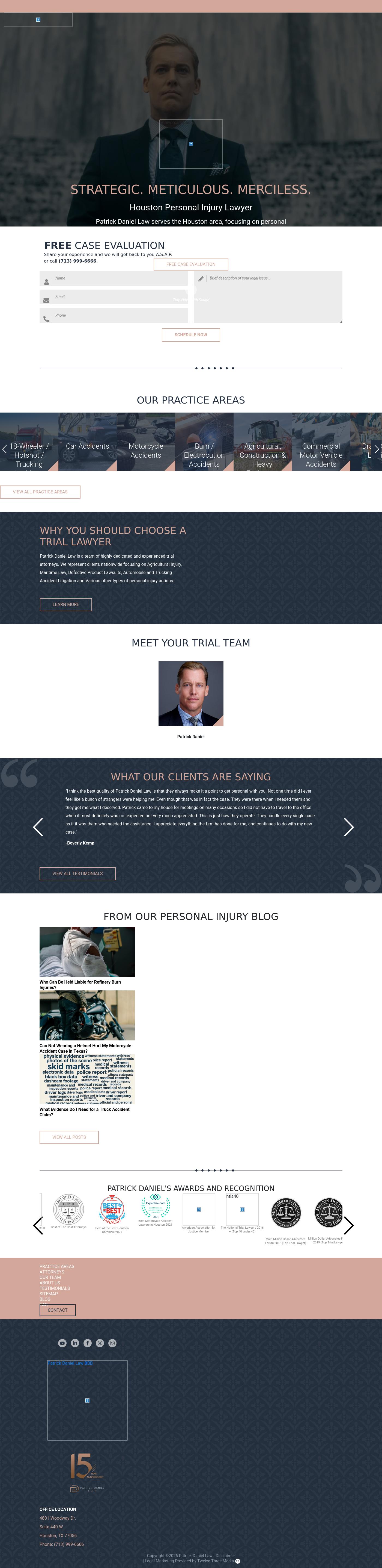 Patrick Daniel Law - Houston TX Lawyers