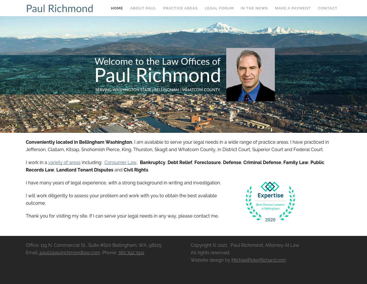 Paul Richmond Law Office - Port Townsend WA Lawyers