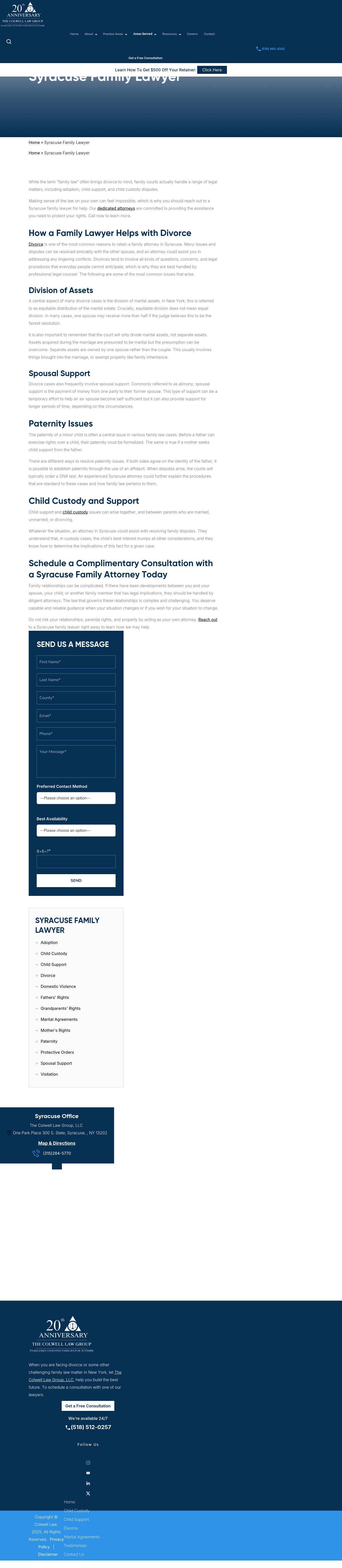 The Colwell Law Group, LLC - Syracuse NY Lawyers