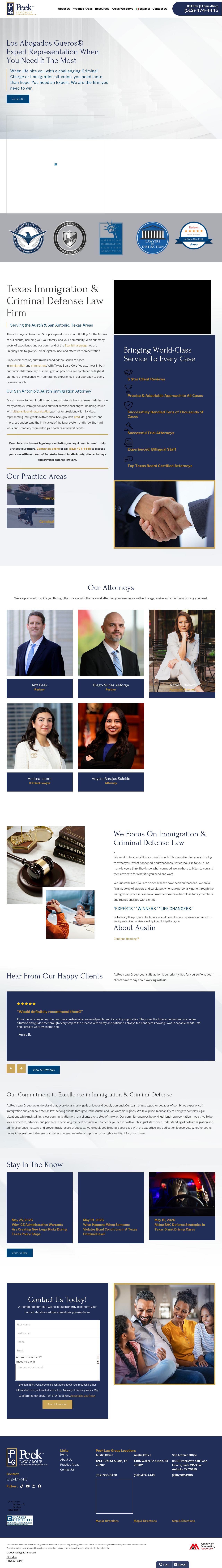 Peek Law Group - Austin TX Lawyers