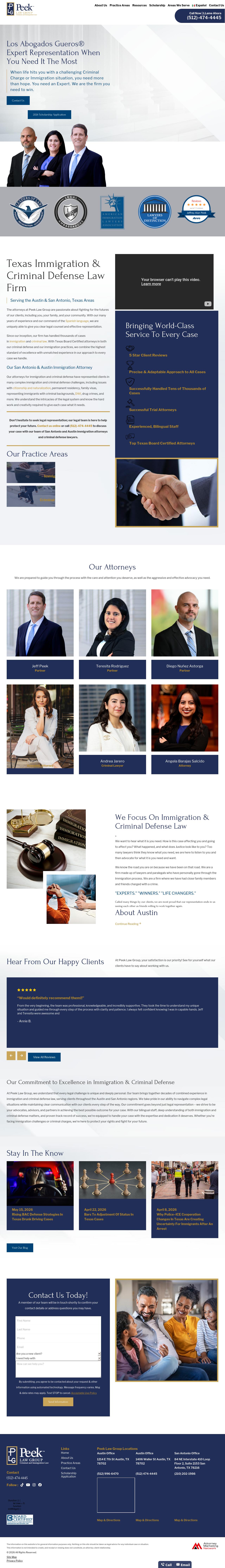 Peek Law Group - Austin TX Lawyers