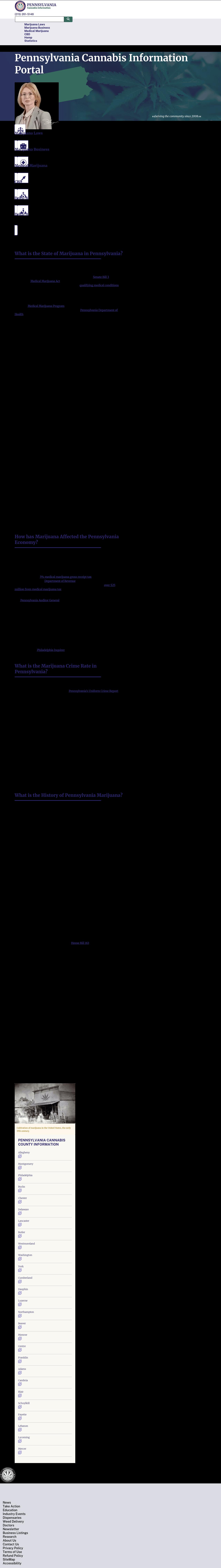 Pennsylvania Cannabis Information Portal - Philadelphia PA Lawyers