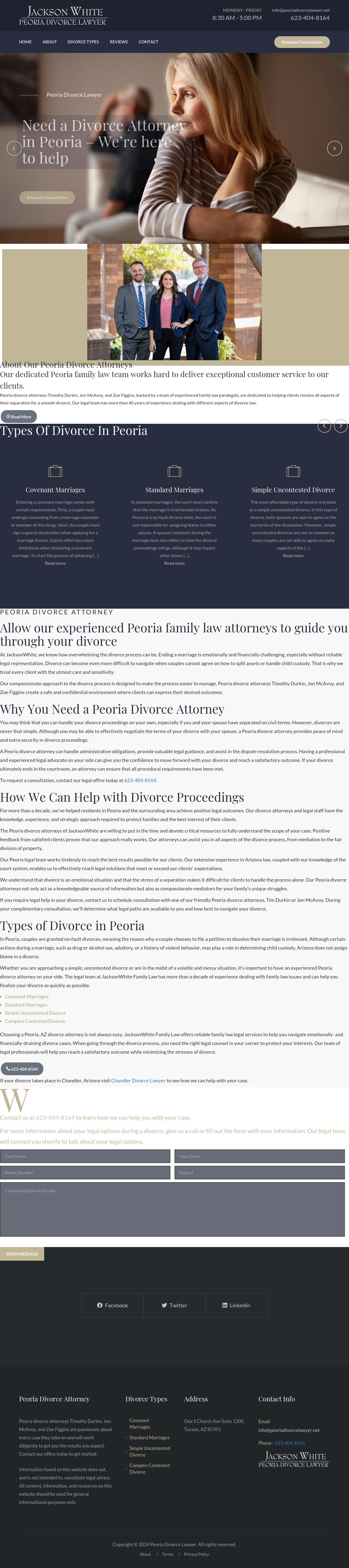 Peoria Divorce Lawyer - Peoria AZ Lawyers