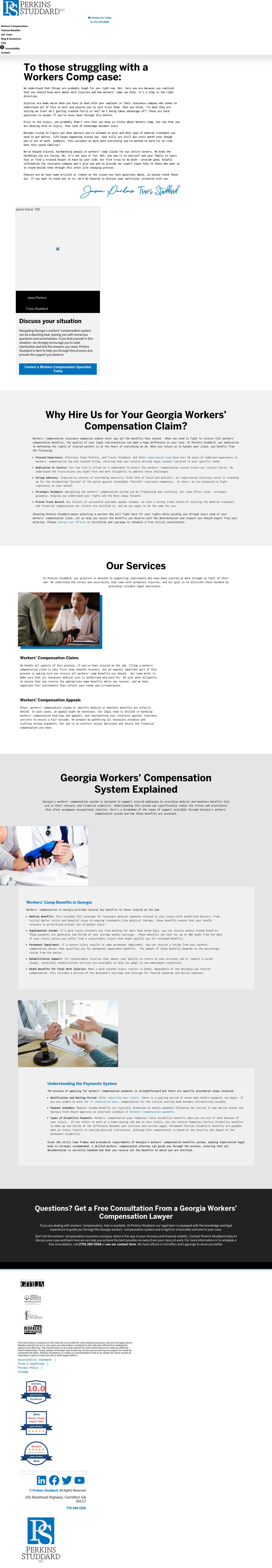 Perkins Studdard LLC - LaGrange GA Lawyers